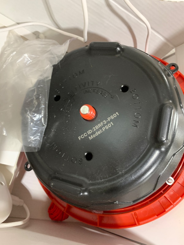 Photo 1 of Pool Alarm, Floating Pool Safety Alarms for Inground & Above Ground Pools – Loud 110dB Alert, Adjustable Sensitivity, Protection for Kids & Pets (Red+Black)