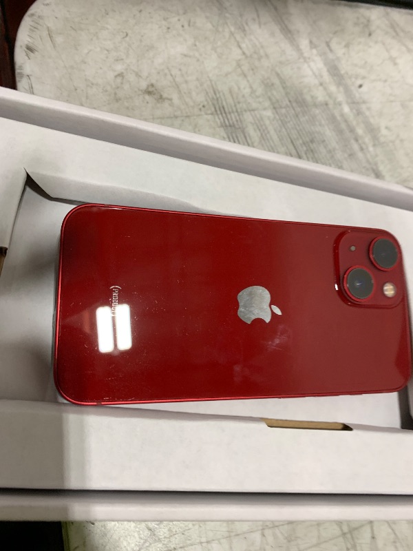 View 3 of Apple iPhone 13 Mini, 128GB, Product Red - Unlocked (Renewed Premium)