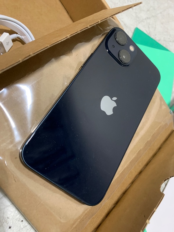 Photo 1 of Apple iPhone 13, 128GB, Midnight - Unlocked (Renewed)
