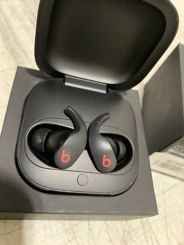 Photo 1 of Beats Fit Pro (1st Gen) - True Wireless Noise Cancelling Earbuds - Active Noise Cancelling - Sweat Resistant Earphones, Compatible with Apple & Android, Class 1 Bluetooth®- Beats Black