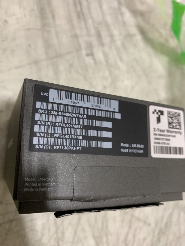 Photo 1 of Samsung Galaxy Buds 4 Pro (2026) AI True Wireless Bluetooth Earbuds, Hi-Res Audio, 2-Way Speaker, ANC 2.0, Optimized Comfort, IP57, Live Translation, White [US Version, 2 Yr Warranty]