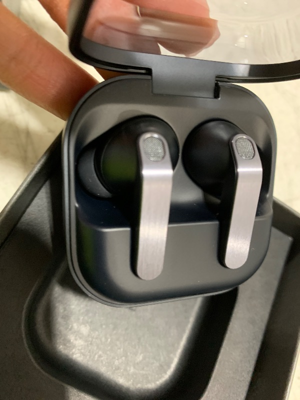 Photo 1 of Samsung Galaxy Buds 4 Pro (2026) AI True Wireless Bluetooth Earbuds, Hi-Res Audio, 2-Way Speaker, ANC 2.0, Optimized Comfort, IP57, Live Translation, Black [US Version, 2 Yr Warranty]