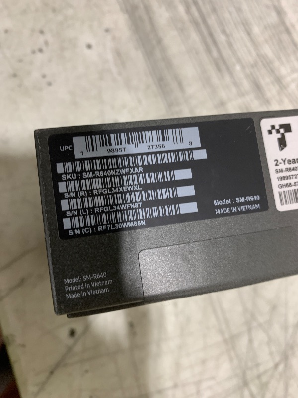 Photo 1 of Samsung Galaxy Buds 4 Pro (2026) AI True Wireless Bluetooth Earbuds, Hi-Res Audio, 2-Way Speaker, ANC 2.0, Optimized Comfort, IP57, Live Translation, White [US Version, 2 Yr Warranty]