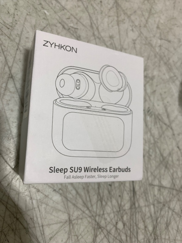 View 2 of ZYHKON Sleep Earbuds Bluetooth 5.4 in Ear Touch Screen Sleep Headphones, Small Design Mini Sleep Earbuds for Side Sleepers with Sleep Mode, 48H Playtime Sleep Earphones Clear Calls, 5 EQ Modes, Rose