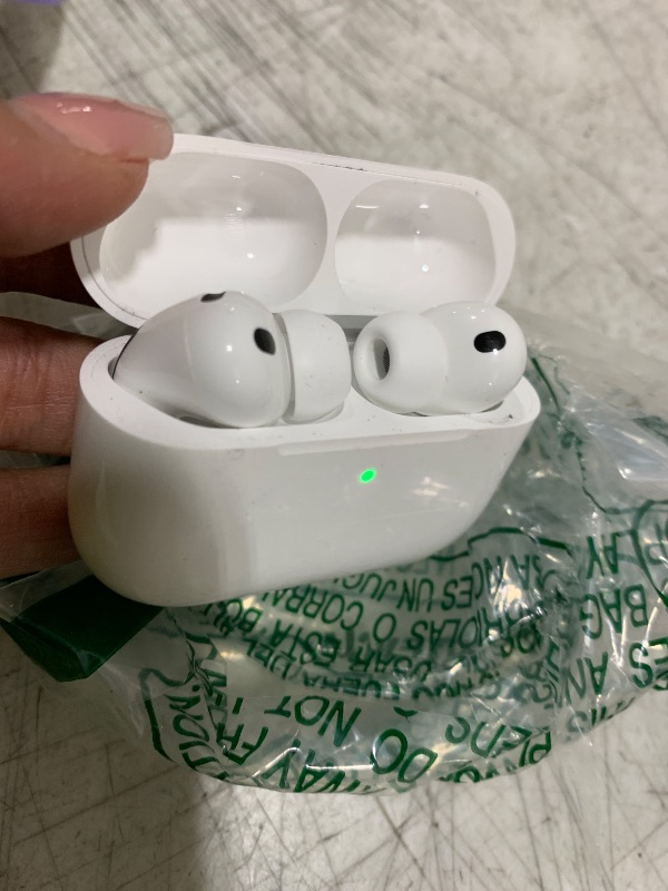 Photo 1 of Apple AirPods Pro 3 Wireless Earbuds, Active Noise Cancellation, Live Translation, Heart Rate Sensing, Hearing Aid Feature, Bluetooth Headphones, Spatial Audio, High-Fidelity Sound, USB-C Charging