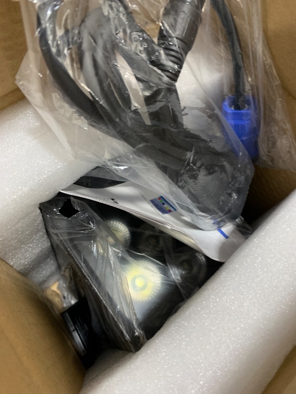 Photo 1 of Battery Powered Uplights Rechargeable Par Can 6x18W RGBWA+UV LED Uplight 9600 mAh APP/Remote/DMX512 Control Stage Lights Uplighting Indoor for Wedding DJ Church Christmas Dance