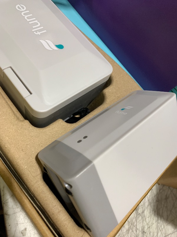 Photo 1 of Flume F2X Smart Home Water Monitor and Leak Detector (Newest Model) – Real-Time Water Usage Tracking, Indoor/Outdoor Leak Alerts, Irrigation & Sprinkler Monitoring, Easy No-Plumbing Installation