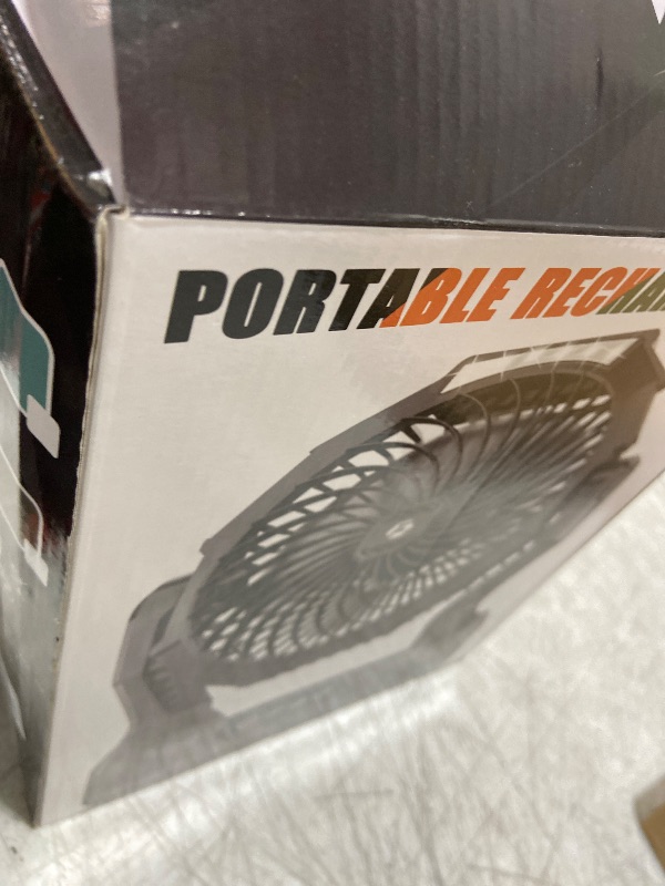 Photo 1 of XZK Camping Fan,Deep Black