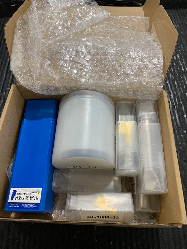 Photo 1 of Zorqon R8 Boring Head 2Inch Shank Boring Tool Set and 6Pcs 1/2" Carbide Boring Bar Set, (Inserts Included) 1/2" - 4", Fit for Milling Machine