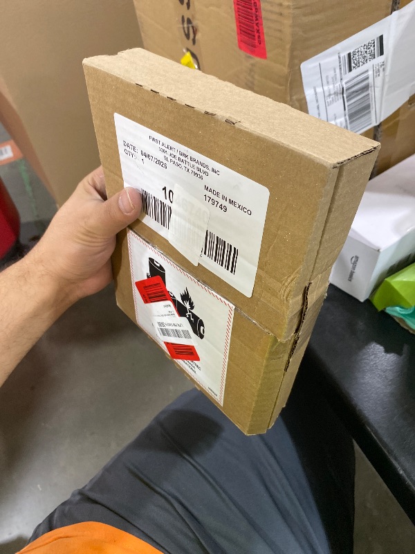 Photo 1 of First Alert SM210, 10-Year Sealed Battery Smoke Alarm with Slim Profile Design, 1-Pack
