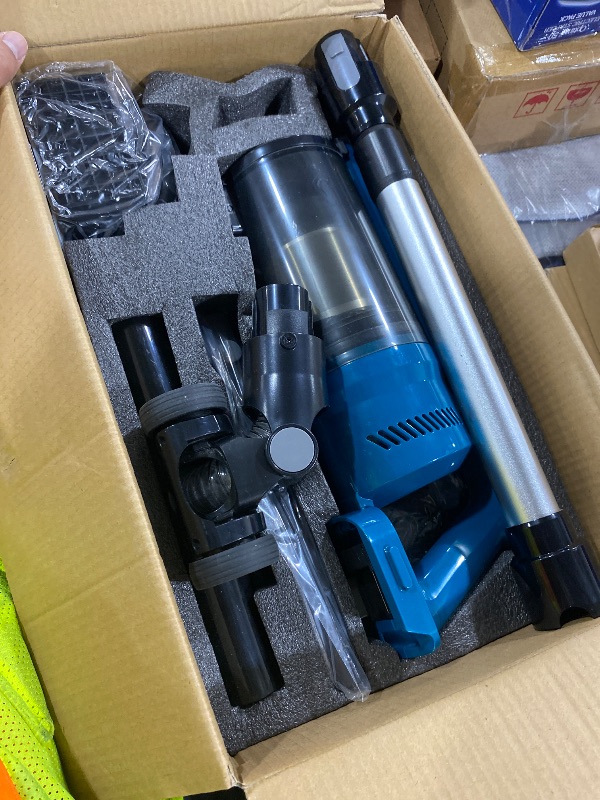 Photo 1 of ZEXAPE Cordless Vacuum Cleaner Compatible with Makita 18V Battery, 7-in-1 Lightweight Stick Vacuum with HEPA Filter, 35KPA Suction, 350W Brushless Motor, 3 Modes for Carpet, Floor, Car (Tool Only)