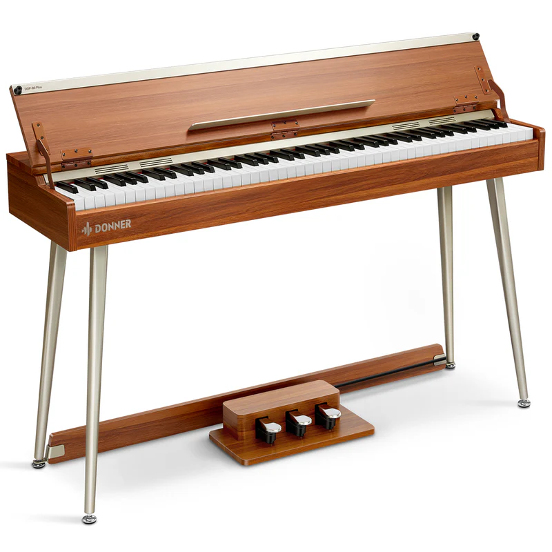 Photo 1 of Donner DDP-80 PLUS Digital Piano with Semi-open Cover