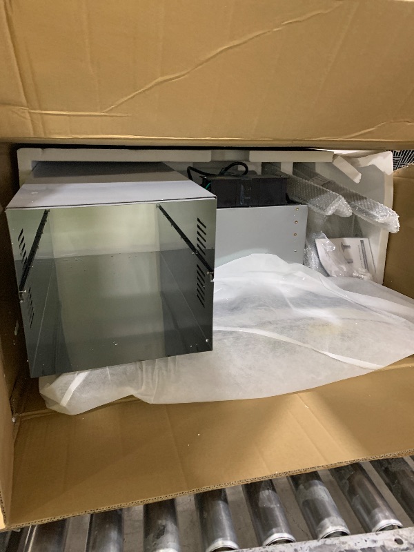 View 2 of 36 inch Island Range Hood 1200 CFM with 4-Speed Gesture Sensing & Touch Control, Ducted/Ductless Stainless Steel Ceiling Mount Kitchen Stove Vent Hoods with 4 LED Lights, Timer,Dishwasher-Safe Filters