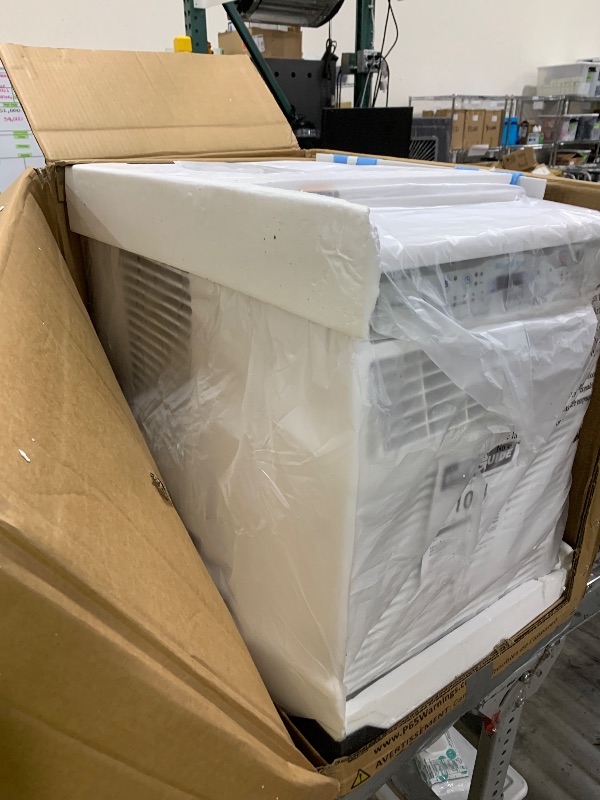 Photo 1 of Keystone 10,000 BTU Slider Window Air Conditioner and Dehumidifier, 115V Air Conditioner Window Unit for Bedroom, Living Room, and Small-Medium Sized Rooms up to 450 Sq.Ft, 4-Way Air Direction Control