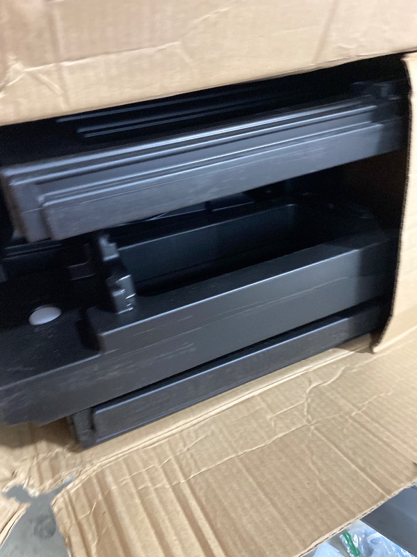 Photo 1 of Step2 Atherton Reserve Storage Mailbox & Post, Extra Storage, Weather Resistant, Large Outdoor Mailboxes, Made of Durable Plastic, Easy to Install, Flag Included, Onyx Black