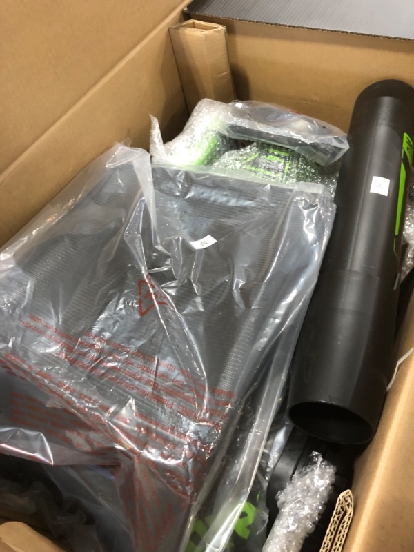 Photo 1 of Greenworks 48V (24V x 2) 17" Brushless Mower+12" String Trimmer +320CFM Blower,(2) 4.0Ah Batteries and 2A Dual Port Charger