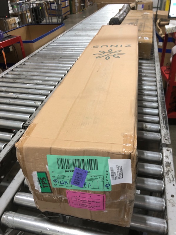 Photo 1 of Zinus 10 Inch Foam and Spring Hybrid Mattress [New Version], Full, Fiberglass Free, Medium Firmness, Durable Support, Certified Safe Foams & Fabric, Mattress in A Box