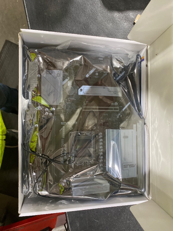 Photo 1 of ASUS Prime B850-PLUS WiFi AMD AM5 AMD B850 ATX Motherboard, DDR5, PCIe 5.0 Ready, 3X M.2, Wi-Fi 6E, 2.5Gb LAN, DisplayPort, HDMI™, USB 10Gbps Type-A & Type-C®, BIOS Flashback™, Aura Sync, AI Advisor
