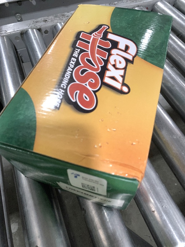 Photo 1 of Flexi Hose Expandable Garden Hose with 8 Function Nozzle, 50FT - Lightweight Retractable Garden Hose, Water Hose - No-Kink Flexibility, 3/4 Inch Solid Brass Fittings and Double Latex Core