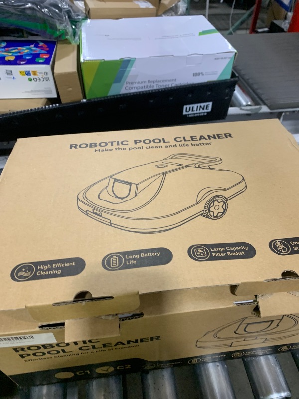 Photo 1 of **USED, DAMAGED** WITBOX C2 Cordless Robotic Pool Cleaner