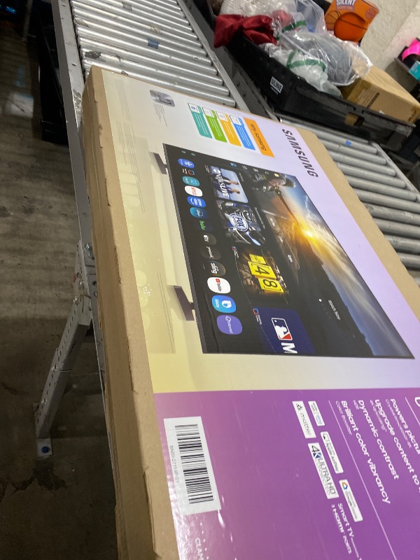 Photo 1 of Samsung 43-Inch Class Crystal UHD U8000F 4K Smart TV (2025 Model) Endless Free Content, Crystal Processor 4K, MetalStream Design, Knox Security, Alexa Built-in