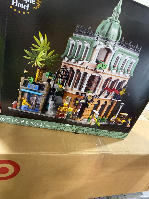 View 3 of LEGO Icons Boutique Hotel Model Kits - Bedroom or Office Decor for Men & Women, Ages 18+ - Building Blocks for Adults for Display - Gift Idea - 10297