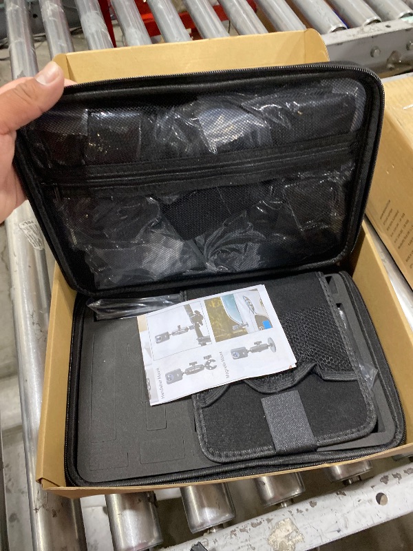 Photo 1 of PellKing Accessories Kit for DJI Osmo 360,Included Carrying Case with Belt,2 Pcs Metal 1/4" Adapter,Handlebar Clamp,Magnetic Mount,43in Selfie Stick,Chest Strap,Head Strap,Backpack Mount,and Others