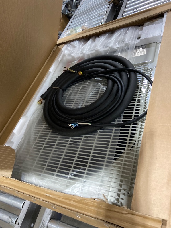 Photo 1 of TURBRO 9,000 BTU Ductless Mini Split AC with Heat Pump, Inverter Compressor, 19 SEER2, 115V, R32 Refrigerant, Pre-charged Evaporator, WiFi-Enabled, Works with App, AHRI Certified, Finnmark Series