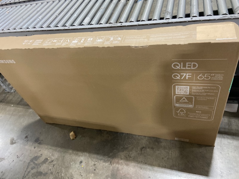 Photo 1 of Samsung 65-Inch Class QLED Q7F Series Samsung Vision AI Smart TV (2025 Model, 65Q7F) Quantum HDR, Object Tracking Sound Lite, Q4 AI Gen1 Processor, 4K upscaling, Gaming Hub, Alexa Built-in