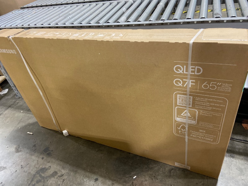 Photo 1 of Samsung 65-Inch Class QLED Q7F Series Samsung Vision AI Smart TV (2025 Model, 65Q7F) Quantum HDR, Object Tracking Sound Lite, Q4 AI Gen1 Processor, 4K upscaling, Gaming Hub, Alexa Built-in