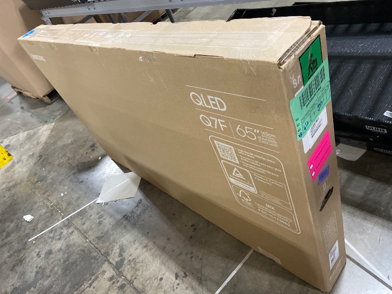 Photo 1 of Samsung 65-Inch Class QLED Q7F Series Samsung Vision AI Smart TV (2025 Model, 65Q7F) Quantum HDR, Object Tracking Sound Lite, Q4 AI Gen1 Processor, 4K upscaling, Gaming Hub, Alexa Built-in