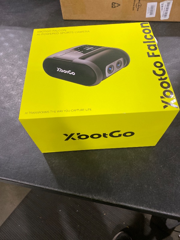 Photo 1 of XbotGo Falcon All-in-One AI Action Camera, 4K Auto Tracking Sport Camera for Soccer, Basketball & Football, Dual-Lens Team Sports Recorder with Live Streaming, No Subscription Required (Edge Green)