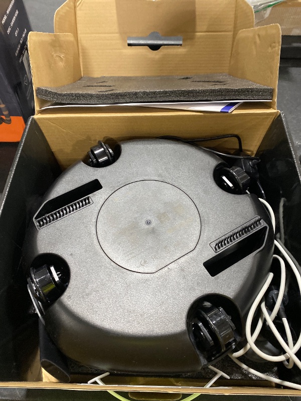 Photo 1 of Pooleco Cordless Robotic Pool Cleaner with Remote Control, Pool Vacuum for Above & In-Ground Pool with 90 Mins Runtime, Self-Parking,Fast Charging, Ideal for Above Ground Pools up to 850 Sq.ft