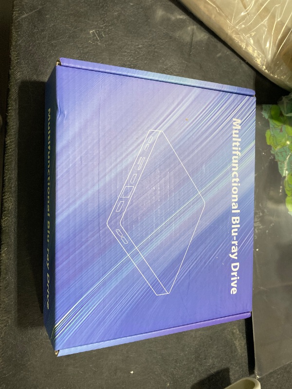 Photo 1 of Wbacon External Blu ray Drives, 40Gbps External Bluray Burner with HDMI & LAN, Support 100GB BDXL-RE Disc Reading/Writing, External Blueray/DVD Drive for PC Laptop (Windows Linux MacOS)