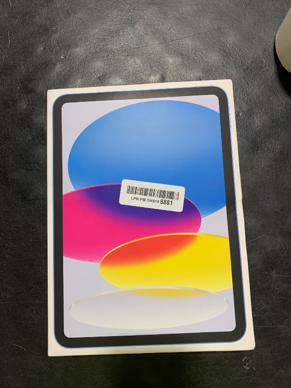 Photo 1 of Apple iPad 11-inch: A16 chip, 11-inch Model, Liquid Retina Display, 128GB, Wi-Fi 6 + 5G Cellular, 12MP Front/12MP Back Camera, Touch ID, All-Day Battery Life — Blue