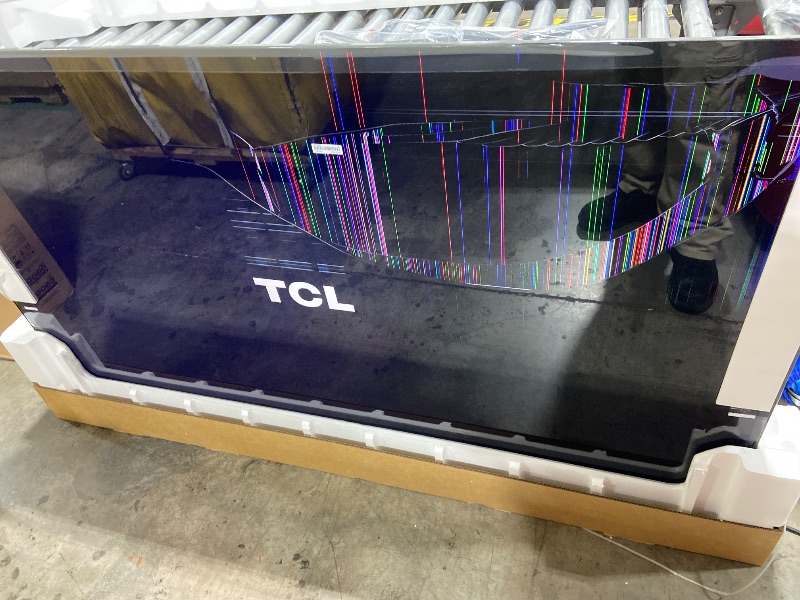Photo 1 of TCL Amazon Exclusive 75 Inch Class T7 Series | 4K QLED HDR Lag-Free Smart Google TV | 75T7, 2025 Model | 120Hz-144Hz High Brightness, Dolby Atmos, Alexa Voice Remote AI Streaming Gaming Television FOR PARTS