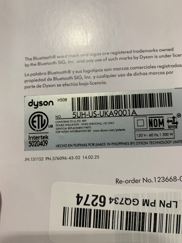 Photo 1 of Dyson Airwrap i.d. Multi-Styler, Allure Winner, Bluetooth Connected, No Heat Damage, 6-in-1 Versatility, Intelligent Hair Styler