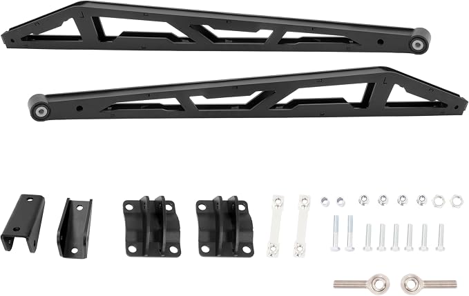 Photo 1 of 0-7.5" Lift Rear Traction Bar Kit Compatible with 2007-2018 Chevy Silverado GMC Sierra 1500 4WD Steel