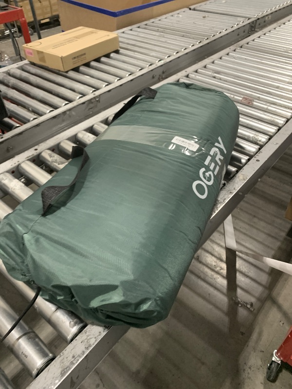Photo 1 of OGERY Self-Inflating Sleeping Pad with Built-in Foot Pump, 3" Memory Camping Mattress Pad, Quiet & 9.5 R-Value Insulated Sleeping Mat Camping Essential Gear for Car Tent Camping