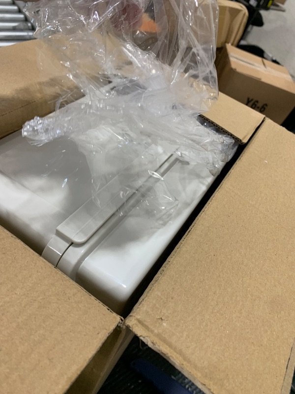 Photo 1 of QILIPSU Waterproof Junction Box IP67 Outdoor Plastic Electrical Project Enclosure Weatherproof with Mounting Plate, Wall Brackets, Hinged Grey Cover 16.1"x12.2"x7.1"