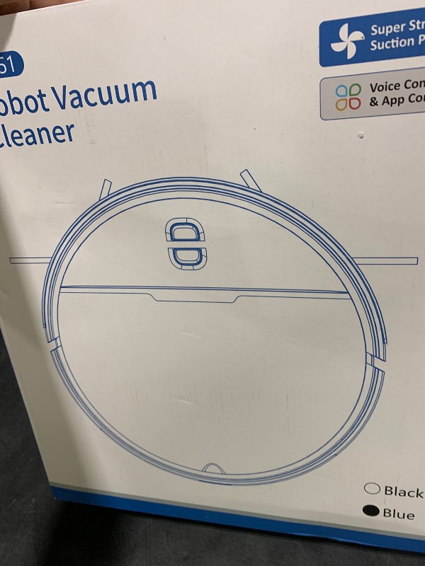 Photo 1 of Robot Vacuum and Mop Combo, 2300Pa Strong Suction, 2-in-1 Dust Box and Water Tank, Works with Alexa/Google Assistant, Long Runtime, Schedule, Quiet, Ideal for Hard Floors, Low-Pile Carpets and Pets