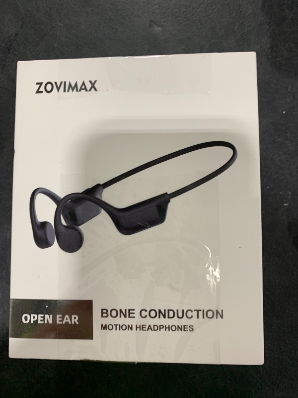 Photo 1 of Bone Conduction Headphones Bluetooth 6.0 Earbuds, Open Ear Headphones with Dual Driver Sound, LED Display, IP67 for Sport / running, Dual Device Connection & Low-Latency Game Mode,12 Hours Playtime
