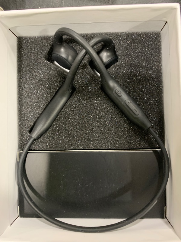 Photo 1 of Bone Conduction Headphones Bluetooth 6.0 Earbuds, Open Ear Headphones with Dual Driver Sound, LED Display, IP67 for Sport / running, Dual Device Connection & Low-Latency Game Mode,12 Hours Playtime