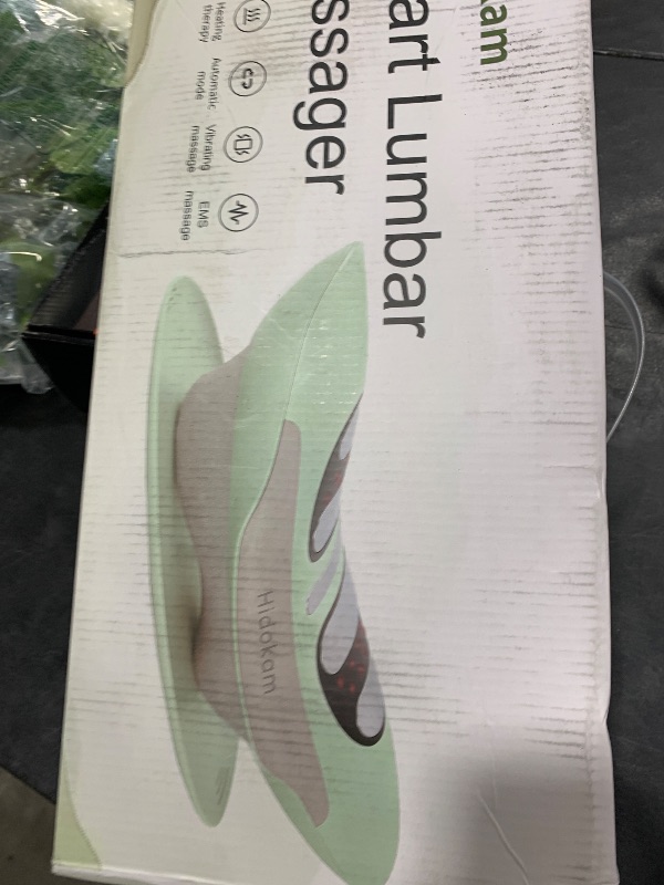 Photo 1 of Hidokam Smart Lower Back Massager with Soothing Warm Therapy & Air Traction – Spinal Decompression Device for Sciatica Relief, Lumbar Pressure & Stiffness - Ideal Gift for Parents & Loved Ones
