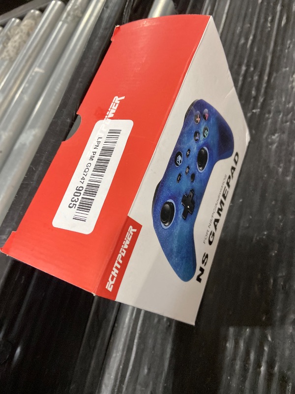 Photo 1 of ECHTPower Pro Controller for Switch/PC/iOS/Android, 1000mAh Wireless Gaming Controller With 9 Color RGB Light, Macro Buttons, 6 Axis Gyro, Dual Vibration, Turbo