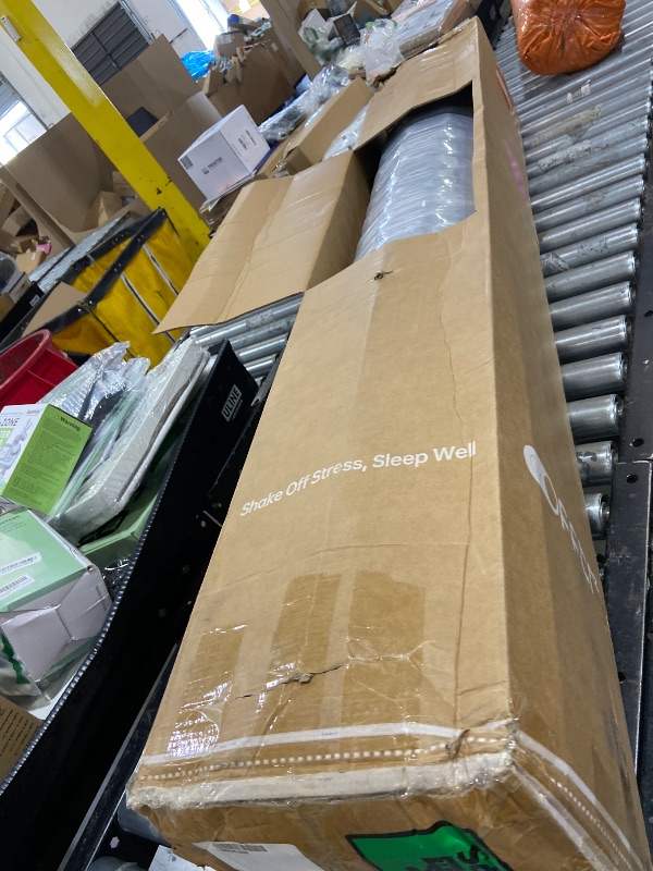 Photo 1 of COMFBOX Queen Size Hybrid Mattress in a Box, Queen Mattress 12 Inch, Cooling Gel Memory Foam and Pocket Springs, Medium Firm, Pressure Relief (Queen, 12, 12, Inches)