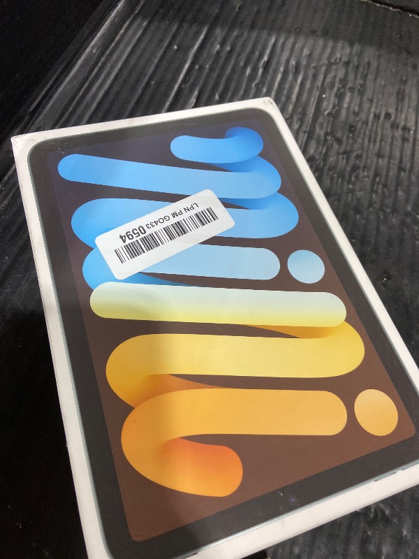Photo 1 of Apple iPad mini (A17 Pro): Apple Intelligence, 8.3-inch Liquid Retina Display, 128GB, Wi-Fi 6E, 12MP Front/12MP Back Camera, Touch ID, All-Day Battery Life — Blue- IPAD ONLY