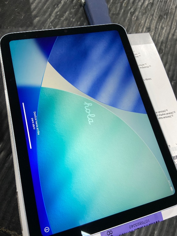 Photo 1 of Apple iPad mini (A17 Pro): Apple Intelligence, 8.3-inch Liquid Retina Display, 128GB, Wi-Fi 6E, 12MP Front/12MP Back Camera, Touch ID, All-Day Battery Life — Blue- IPAD ONLY