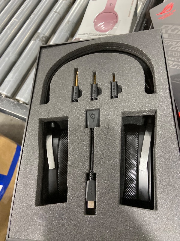 Photo 1 of ASUS ROG Kithara Gaming/Audiophile Open-Back Wired Headphones with Mic – ROG-Tuned HIFIMAN Planar Magnetic Drivers, Adjustable Headband, Extra Ear Pads, Compatible with DACs, Amps, PC, Console, Mobile