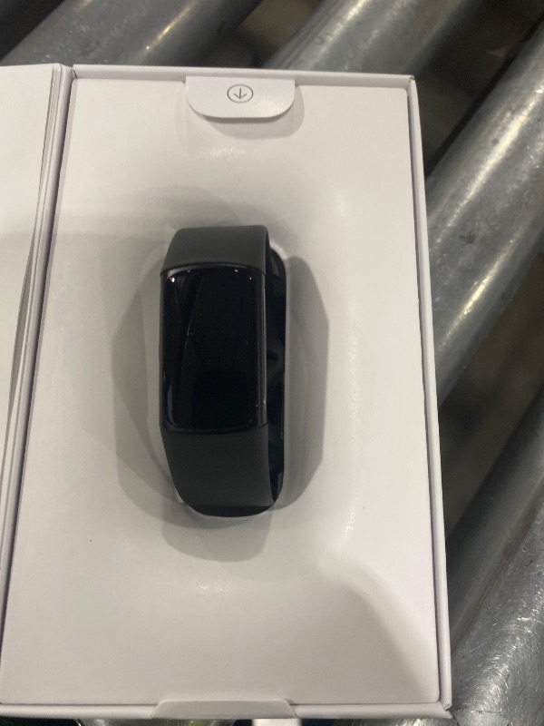 Photo 1 of Fitbit Charge 6 Fitness Tracker with Google Apps - Heart Rate on Exercise Equipment - 3-Month Google Health Premium Membership Included - Health Tools - Obsidian/Black - Small&Large Bands Included